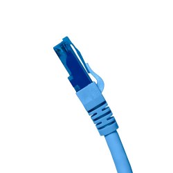 Шнур коммутационный (патч-корд) U/UTP, Кат.5e, LSZH нг(A)-HF, цвет синий, 2.0 м