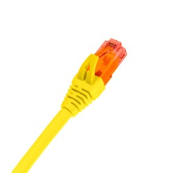 Шнур коммутационный (патч-корд) U/UTP Кат.6, LSZH нг(A)-HF, цвет желтый, 2.0 м