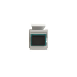 Модуль коммутационный типа Keystone SC/UPC MM 50/125, цвет белый