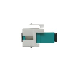 Модуль коммутационный типа Keystone SC/UPC MM 50/125, цвет белый