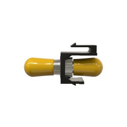 Модуль коммутационный типа Keystone ST/UPC SM 9/125, цвет черный