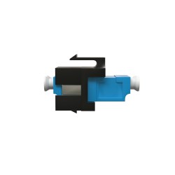 Модуль коммутационный типа Keystone 2LC/UPC SM 9/125, цвет черный
