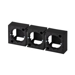 Коробка для накладного монтажа 84х84х35 мм, для 1 модуля сборная
